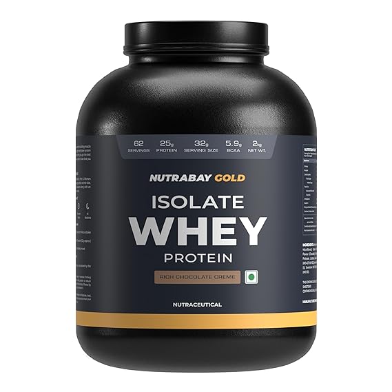 Nutrabay Gold 100% Concentrate | Whey Protein | Rich Chocolate Cream