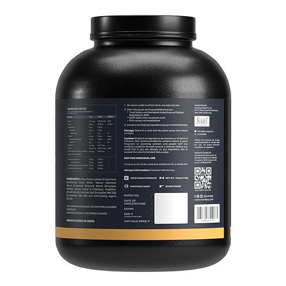 Nutrabay Gold 100% Concentrate | Whey Protein | Rich Chocolate Cream