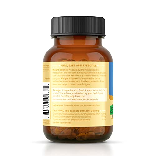 Organic India Weight Balance Bottle