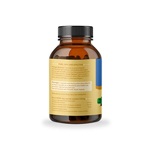 Organic India Weight Balance Improves Metabolism and Elimination