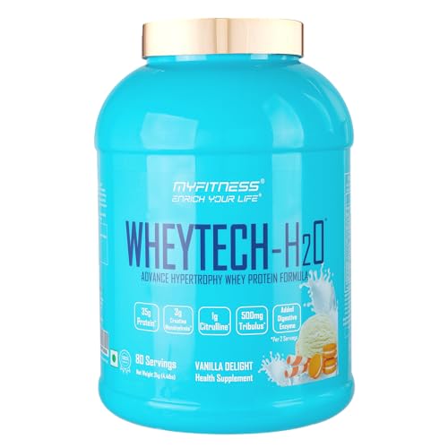 MYFITNESS Wheytech H2O With Added Creatine, Tribulus, L-Citrulline, Digestive Enzymes, Chocolate Deight