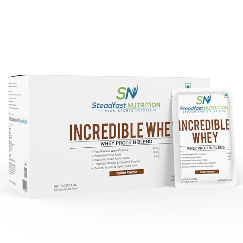 Steadfast Nutrition Incredible Whey Protein | Coffee