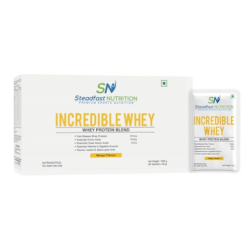 Steadfast Nutrition Incredible Whey Protein | Mango
