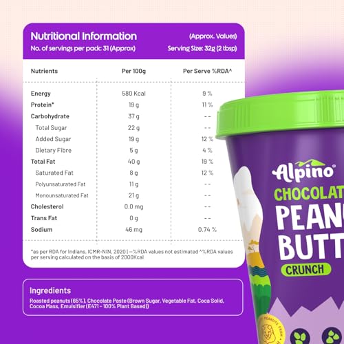 Alpino Chocolate Peanut Butter Crunch