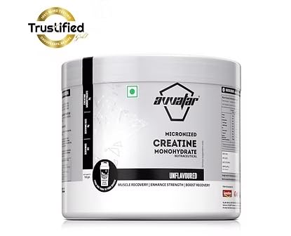 Avvatar Micronised Creatine Monohydrate | 3g per Scoop | Strength & Recovery | Unflavoured