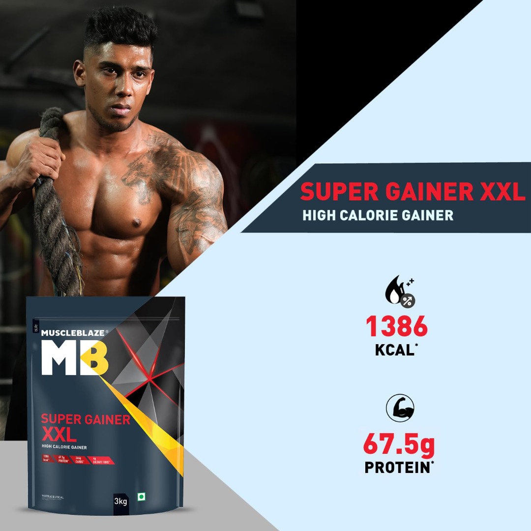 MuscleBlaze Super Gainer | Chocolate Bliss