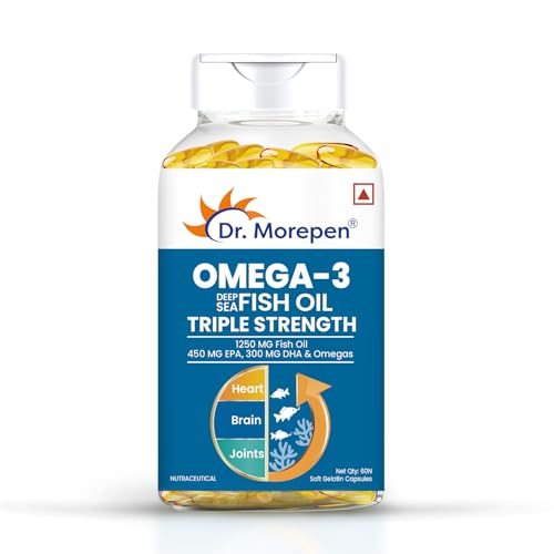 Dr. Morepen Omega 3 Deep Sea Fish Oil Triple Strength