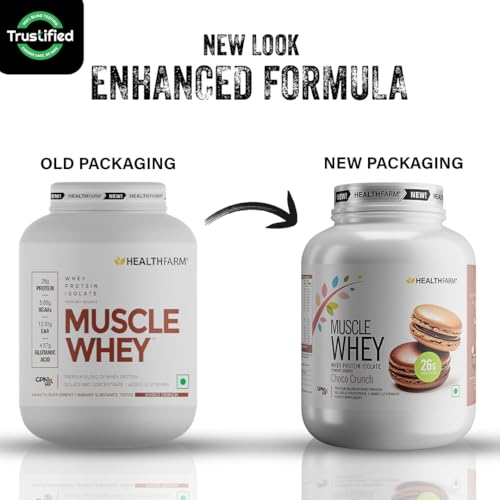 Healthfarm Muscle Whey protein, Choco Crunch