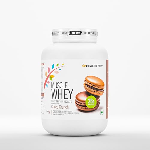Healthfarm Muscle Whey protein, Choco Crunch