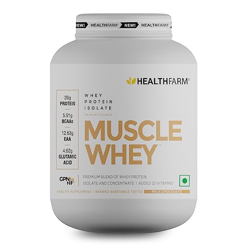 Healthfarm Muscle Whey protein | Milk Chocolate