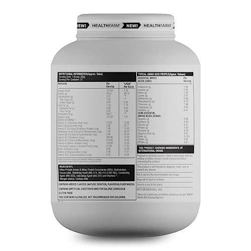 Healthfarm Muscle Whey protein | Milk Chocolate