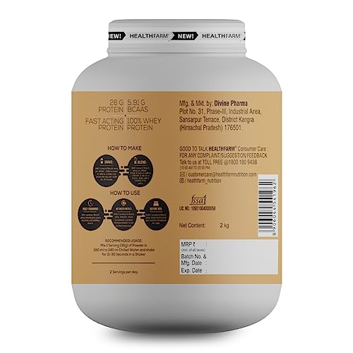 Healthfarm Muscle Whey protein | Milk Chocolate
