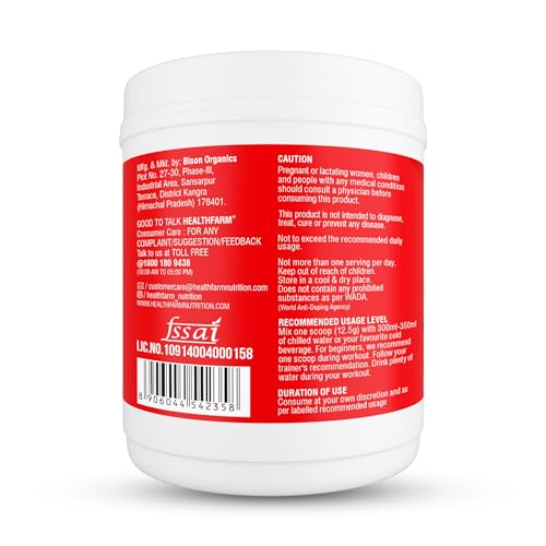 Healthfarm ThPre Workout Powder, Sports Nutrition Supplement , Island Crush