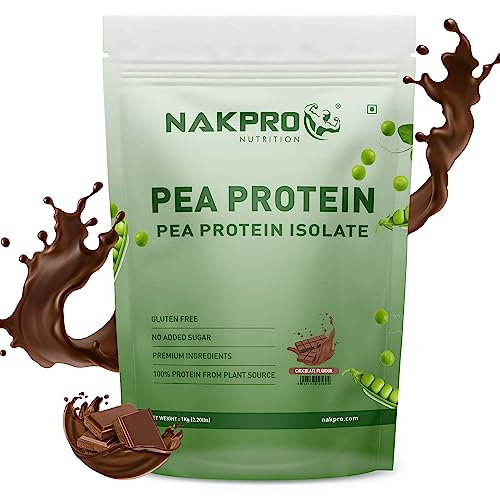 Nakpro 100% Pea Protein Isolate | Chocolate | 26g Protein | 4.9g BCAA