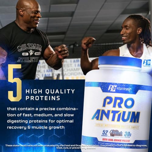 Ronnie Coleman Pro Antium Whey Protein | 5 lb | Double Chocolate Cookies
