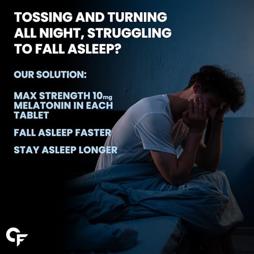 Carbamide Forte Melatonin 10mg | Tagara | L-Tryptophan & Vitamin B6 | Sleep Aid | Gummies