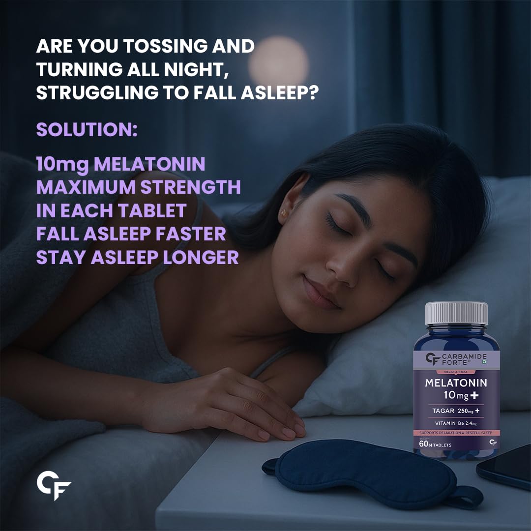 Carbamide Forte Melatonin 10mg | Tagar 250mg | Sleep Aid