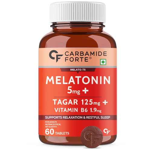 Carbamide Forte Melatonin 5mg | Tagara 125mg | Deep Sleep Supplement