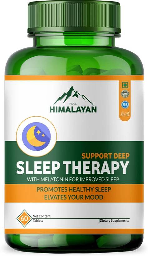 Divya Himalayan Natural Sleep Support | Melatonin | Mood Improvemen