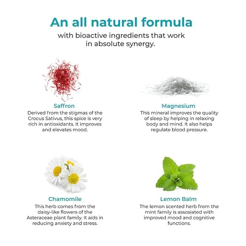 Wellbeing Nutrition Melts Calm | Suntheanine L-Theanine | Magnesium | Chamomile | Stress Relief | 30 Oral Strips