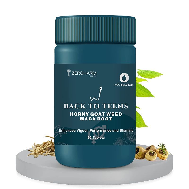 ZEROHARM Back to Teen | Mood and Energy | Stamina | Vitality and Vigor