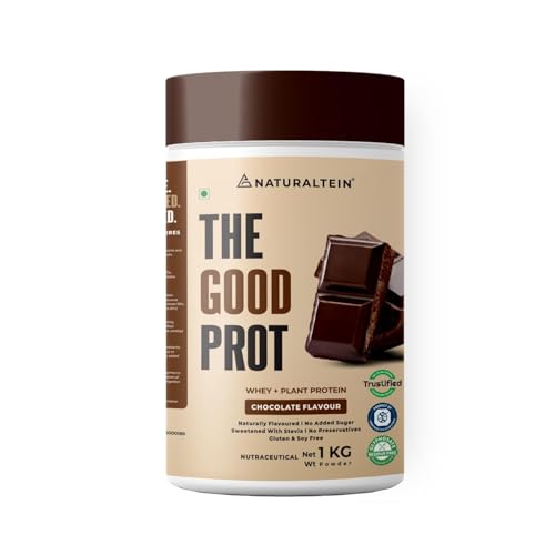 NATURALTEIN Natural Whey Protein | No Artificial Sweeteners | No Banned Substances | Clean Label