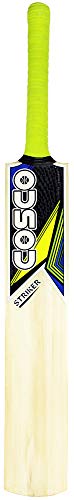 Cosco Popular Willow Striker Cricket Bat | Size 4 | Poplar Bat