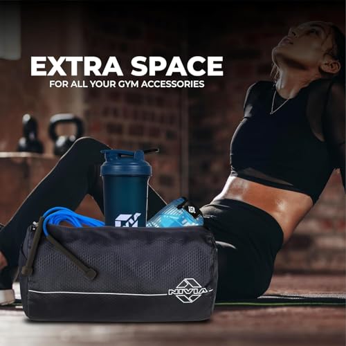 Nivia Basic Polyester Duffle Bag | Sports & Gym