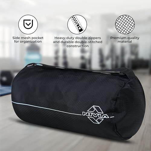Nivia Basic Polyester Duffle Bag | Sports & Gym