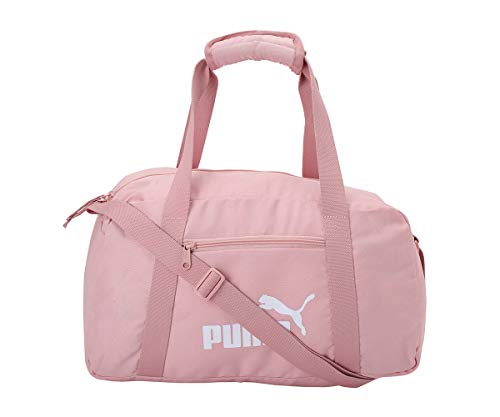 Puma Phase Sports Duffel Bag | Polyester | Gym | Pink and Red