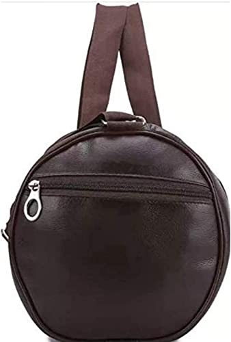Raizex Expandable Gym Duffel Bag | PU Leather | Shoulder Bag | Wrist Support Band Combo