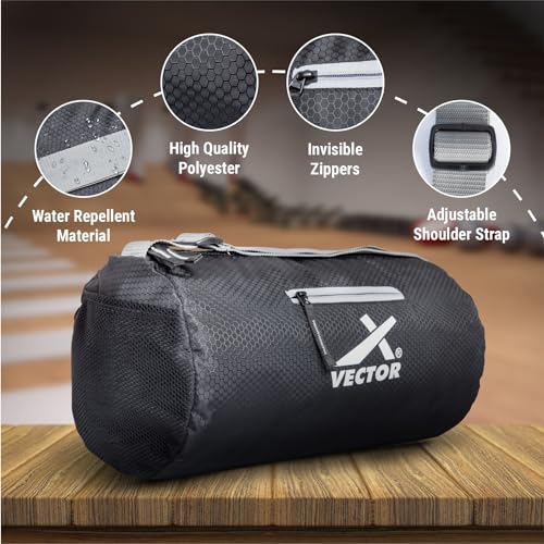 Vector X Attacker Multipurpose Polyester Sports Duffel Bag | Shoulder Bag