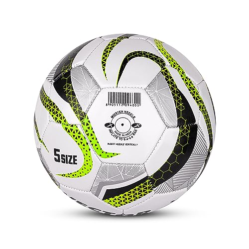 Vector X Street Soccer Rubber Moulded Football | Size 5 | Training and Street Play