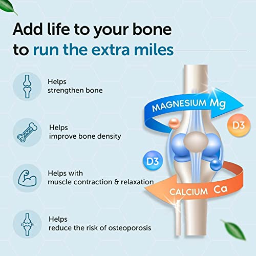 Neuherbs True Calcium | Vitamin D3 & Magnesium | Bone Health | Men & Women