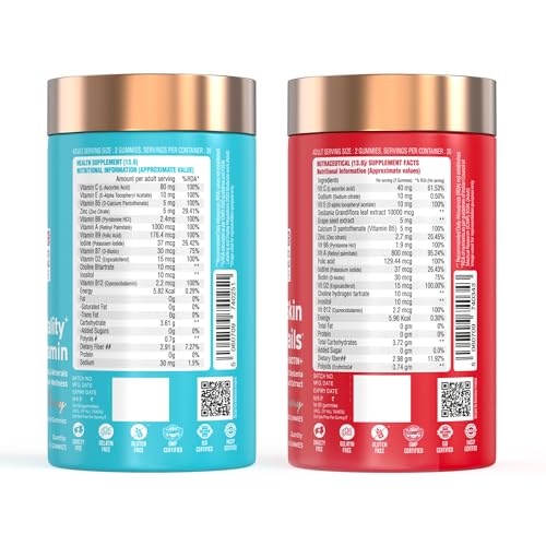 Nutriburst Health & Vitality Multivitamin Gummies For Daily Nutrition