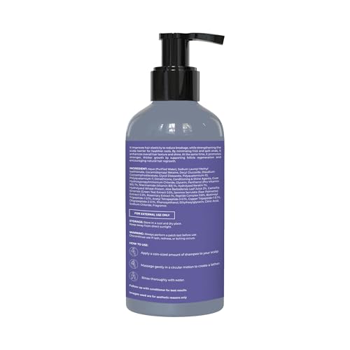 Pure Nutrition Anti-Hair Fall Shampoo With Peptides | B5 & Niacinamide