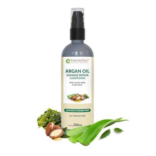 Pure Nutrition Argan Oil Damage Repair Conditioner With Aloe Vera & Sea Kelp