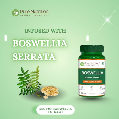 Pure Nutrition Boswellia Serrata 450mg | Joint & Bone Health Support