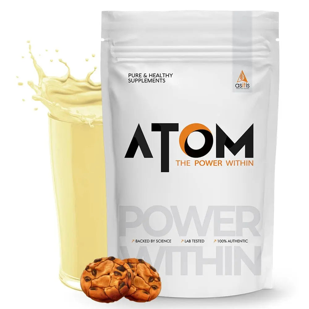 AS-IT-IS ATOM Beginners Whey Protein | Isolate and Concentrate Blend | Muscle Building | French Vanilla