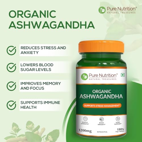 Pure Nutrition Organic Ashwagandha