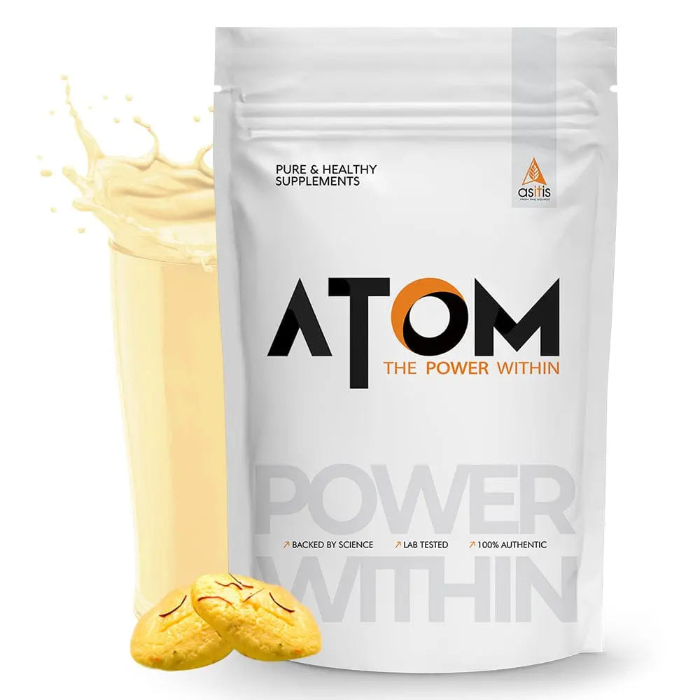 AS-IT-IS ATOM Beginners Whey Protein | Isolate and Concentrate Blend | Muscle Building | French Vanilla
