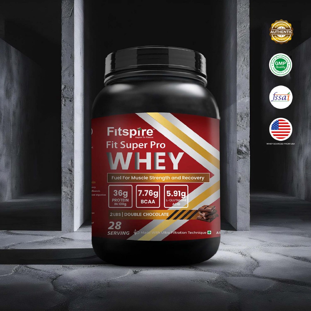 Fitspire Fit Super Pro Whey Protein With Shaker & 2 Energy Bars