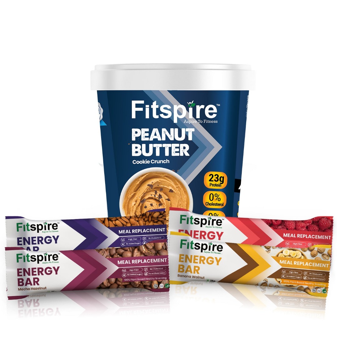 Fitspire Energy Bars With Peanut Butter - Cookie Crunch