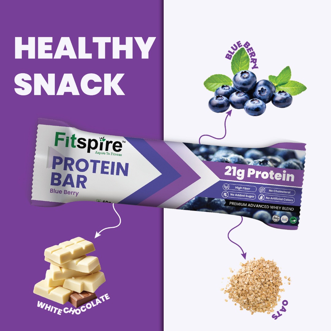 Fitspire Whey Protein | Vitamins and Immunity | Blueberry