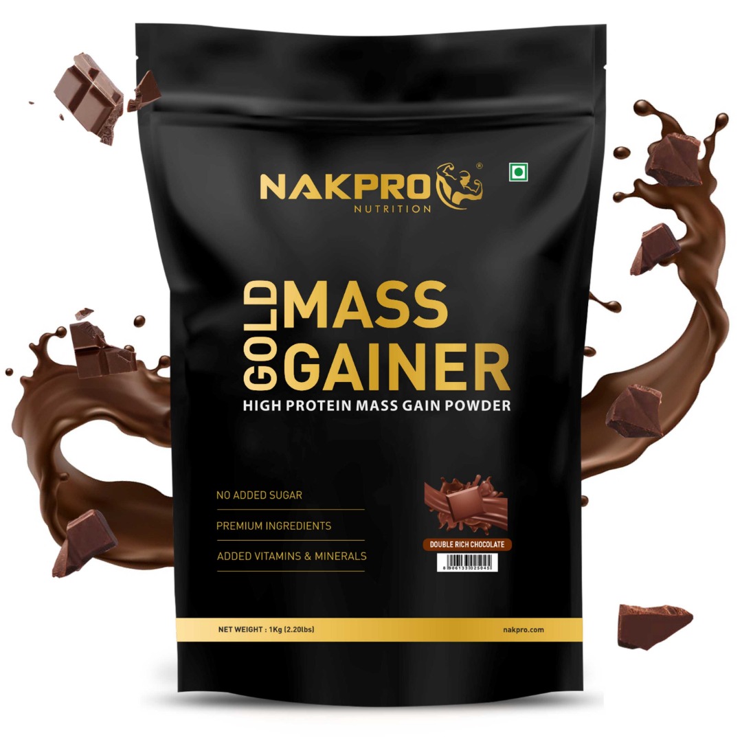 Nakpro Gold Mass Gainer | High Protein | Mass and Muscle Gain