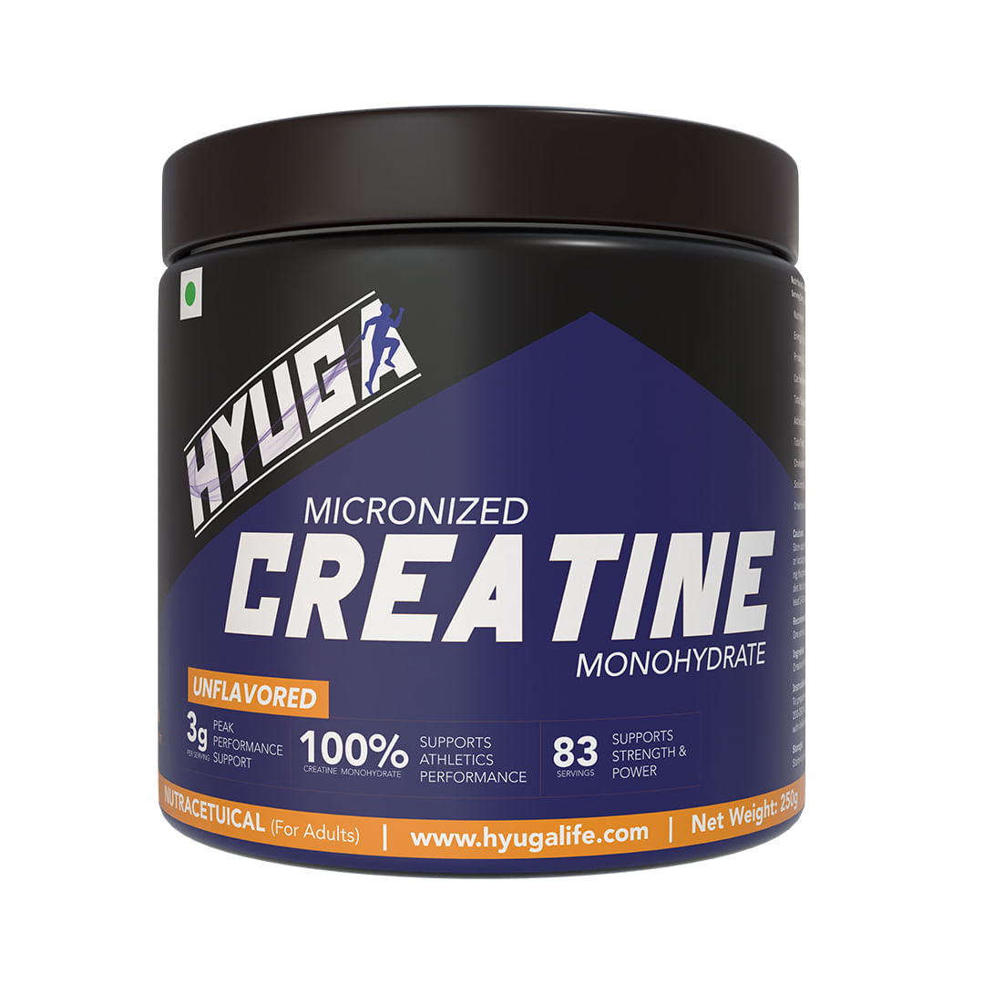 Hyuga Micronized Creatine Monohydrate 250g - 83 Servings - Unflavored