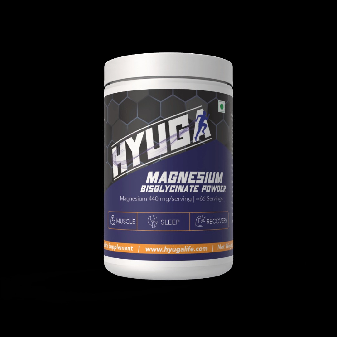 Hyuga Magnesium Bisglycinate Chelated Powder - 200g - 66 Servings