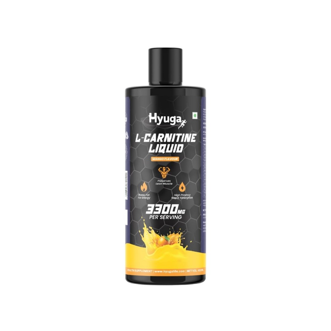 Hyuga L - Carnitine Liquid 450 ml - 3300 mg High Strength Formula 30 Servings