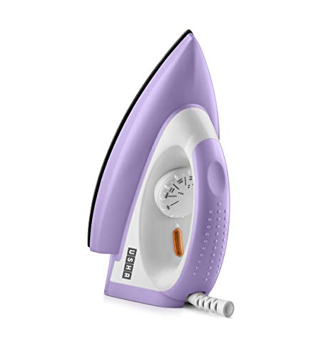 USHA Armor AR1100WB 1100 W Dry Iron with Black Weilburger Soleplate