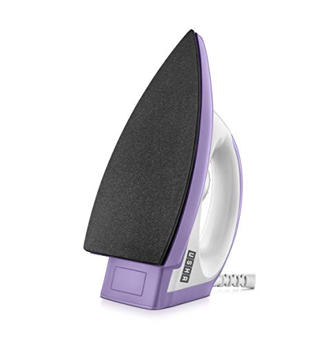 USHA Armor AR1100WB 1100 W Dry Iron with Black Weilburger Soleplate